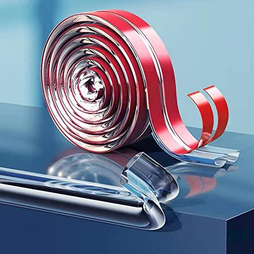 2 Pack Baby Proofing, Clear Edge Protector Strip for Kids, Upgrade Silicone Soft Corner Protectors with Pre-Taped Strong Adhesive, 6.6Ft Edge Protectors Baby Proofing for Cabinets, Tables, Drawers 2 Pack Baby Proofing, Clear Edge Protector Strip for Kids, Upgrade Silicone Soft Corner Protectors with Pre-Taped Strong Adhesive, 6.6Ft Edge Protectors Baby Proofing for Cabinets, Tables, Drawers