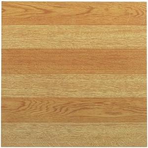 Tivoli Self Adhesive Vinyl Floor Tiles, 45 Tiles - 12" x 12", Light Oak Plank-Look - Peel & Stick, DIY Flooring for Kitchen, Dining Room, Bedrooms, Basements & Bathrooms by Achim Home Decor