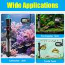 AQUANEAT Aquarium Heater, 300W Fish Tank Heater, Adjustable Submersible Water Thermostat with Digital Thermometer