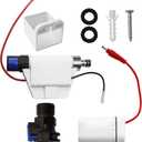 Touch Controller Accessories Induction Sensor Replacement Part with Battery Holder with Signal line (No Battery Included) for Smart LED Waterfall Kitchen Faucet Mixer Tap with Temperature Display