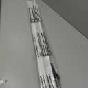 LazBlinds Cordless Cellular Shades, No Tools No Drill Blackout Honeycomb Shades Pleated Blinds for Windows, 35'' W x 48'' H, Silver White