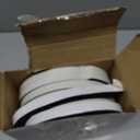 Pangda 39ft Adhesive Foam Weather Stripping, 1/2 x 1/2 Inch Air Conditioner Window Seal Insulation Foam Tape Self Adhesive High Resilience for Doors (Black)