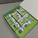 Mini Animal Building Blocks 12 Pack, No Duplicates, Individually Boxed with Instructions, Party Favors for Kids 6-12, Classroom Prizes & Prize Box Rewards, Goodie Bag Stuffers, Easter Egg Fillers