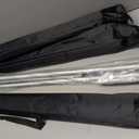 4 x Adjustable X Banner Stand Fits Any Banner Size Width 23" to 32" and Height 63" to 78"