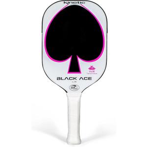 PROKENNEX Black Ace LG - Pickleball Paddle with Toray 700 Carbon Fiber Face - Comfort Pro Grip - USAPA Approved