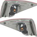 WFLNHB Driver and Passenger Side Tail Lights Assembly Replacement for Toyota Corolla 2014 2015 2016 Rear Tail Lights Lamps 8155002751 8156002751
