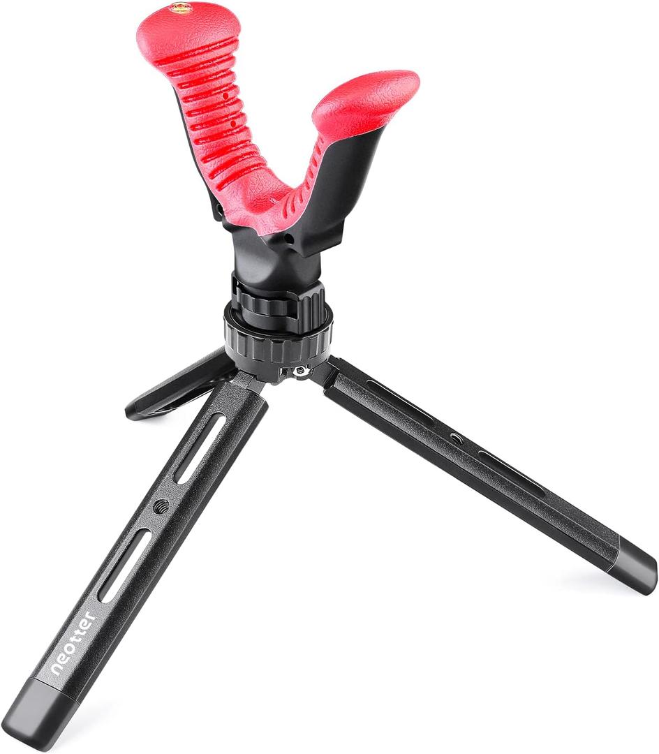 Camera Tripod Rest, 360 Degree Rotation Adjustable Height V Yoke Stand