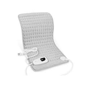 Electric Heating Pads,Heating Pad for Back,Shoulder,Hot Pad for Neck and Arms,Abdomen,Moist Heated Pad for Legs and Knee,Auto Shut Off(Light Gray 20''×24'')