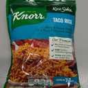 Knorr Rice Sides Taco Rice For a Tasty Rice Side Dish No Artificial Flavors or Preservatives, No Added MSG 5.4 oz, Best By: 04 JUN 27