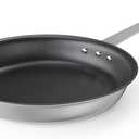 NEWBULIG Nonstick Frying Pan, 14" Heavy-Gauge Aluminum Skillet with Ceramic Nonstick Coating & Stainless Steel Base for Induction, Electric, Gas, Oven Safe, Black Hanging Handle