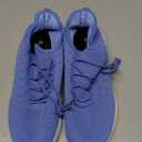 Feethit Womens Slip On Walking Shoes Non Slip Running Shoes Breathable Workout Shoes Lightweight Gym Sneakers Blue Size 9