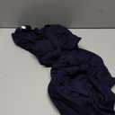 HOTOUCH Women's Casual A Line Dress V Neck Tiered Long Sleeve Fit Swing Dress with Pockets Loose Ruffled Dresses X-Large