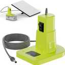 aikeec 18V Battery Adapter for Starlink Mini, 3.3Ft 18AWG DC Power Cable, Compatible with Ryobi 18V Batteries, Power Converter for RV Camping Travel Off-Grid Internet (Green)