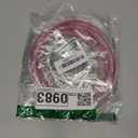 PATIKIL Silicone Weather Stripping Door Seal, 9.8 ft D Shape Weather Stripping Self Adhesive Door Seal Strip for Door Frame, Window Sealing, Large Gap, 5/16" Wx5/128 Tx15/64 H, Clear/Red