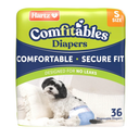 Disposable Dog Diapers, Size SS 38 count, Comfortable & Secure Fit, Easy to Put On (Small)