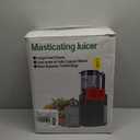 Cold Press Juicer, 5.5inch Wide Feed Chute Juicer Machine, Slow Masticating Juicer for Whole Vegetables & Fruits, Black