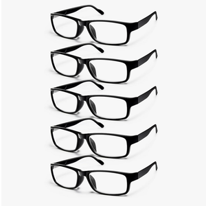 Gaoye Professional Reading Glasses for All Day - Computer Readers with Blue Light Protection - Value Pack
