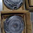 Fitvids 1 Inch Standard Barbell Weight Plates, 2×2.5LB, 2×5 LB, 2×10LB Plates for Home Gym Strength Training, 2 Clips Included