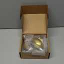 10 Pack 3 Inch Brushed Gold Cup Drawer Pulls Gold Cabinet Handles Gold Cabinet Pulls for Kitchen Cabinets 1886 Drawers Bedroom Dresser Bathroom Vanity Cupboard