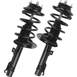KUSATEC Front Pair Complete Struts Shock Absorber fit for 2006-2011 Ford Focus; 172258 172257 Left/Right Struts with Coil Spring Assemblies KUSATEC Front Pair Complete Struts Shock Absorber fit for 2006-2011 Ford Focus; 172258 172257 Left/Right Struts with Coil Spring Assemblies