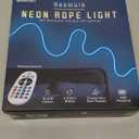 Merkury RoomGlo 10ft Neon Rope Light 16 color Flexible LED Lighting w/ Remote