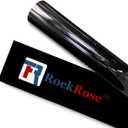 RockRose 20% Nano Ceramic Car Window Tint 20 in x 25FT 2PLY Privacy Film Heat Block, 99% UVR, and 85% IRR Block for Auto or Home Strong Adhesive, Easy Shrink, Plotter Friendly - Charcoal