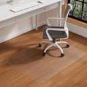 Tonaus Office Chair Mat 30"48", Chair Mat for Hardwood Floor Transparent Clear PVC Floor Protector for Home Office Study Wooden Floors