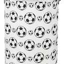 DDBASKET Kids Laundry Hamper Baby Hamper for Nursery Boy and Girl Soccer Baby Clothes Hamper Cute Kids Toys Storage Bin Organizer Soccer Room Decor for Home (Soccer)