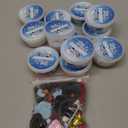 12 Pack Christmas Craft, DIY Snowman Kit for Kids, Build a Snowman Kit Indoor Decorations, Creative Kids Air Dry Modeling Clay, Xmas Activities Snowman Making Kit Toys for Holiday Favor Supplies