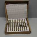 khtumeware 10 Pack 6 Inch(152mm) Champagne Bronze Kitchen Cabinet Handles Warm Brass Cabinet Pulls Gold Kitchen Cabinet Hardware for Cupboard Drawer Pulls Dresser Handle