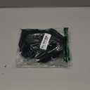 LASLULU Womens Tie Front Wrap Tops Long Sleeve Bolero Shrugs Crop Cardigan Yoga Ballet Cover up Tops Pilates Outfits (Small, Black)