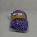 BRILLMAX 6 Pack Purple Tablecloths for 6 Foot Rectangle Tables 60 x 102 Inch - 6ft Rectangular Bulk Linen Polyester Fabric Washable Cloth Cover for Wedding Reception Banquet Birthday Party