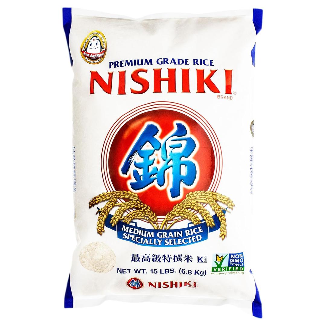 NISHIKI Premium Grace Rice 6.8 kg (# 15)