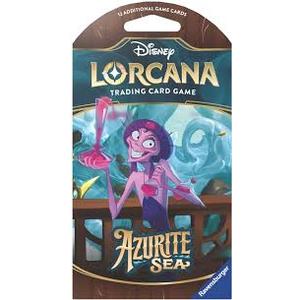 Disney Lorcana Trading Card game 12 Random Game Cards Shimmering Skies 2 Pack One pack Azurite Sea