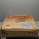 Lazy Chair with Ottoman, Modern Chair with Folding Footrest, Lounge Accent Chair, Comfortable Reading Chair, Oversized Armchairs for Bedroom, Study, Living Room, Courtyard (Khaki)