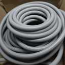 Liquid-Tight Conduit and Connector Kit 1/2inch 25ft, Flexible Non Metallic Liquid Tight Electrical Conduit w/UL Certification, Electrical Conduit Kit with 5 Straight, 5 Angle Fittings