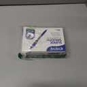 EYEYE G-103 Retractable Gel Pens 0.5mm, 25 Pack 0.5 mm Blue Ink Extra Fine Point Ballpoint Pen Quick Drying, Pen Fine Point Smooth Writing Pens for for Office School Supplies