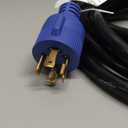4 Prong 30 Amp 10 Foot Generator Extension Cord, NEMA L14-30P/L14-30R, 125/250V Up to 7500W 10 Gauge SJTW Generator Cord, ETL Listed