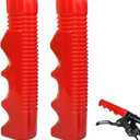 Handlebar Grips Replacement for Radio Flyer Tricycle,3/4 Inch Non-Slip Bike Handlebar Grips for Child,Red Replacement Push Handle Grips,Durable & Comfortable Bicycle Handlebars (1 Pair)