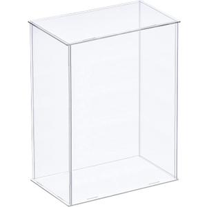 MECCANIXITY Acrylic Display Case Plastic Box Clear Assemble Dustproof Showcase 8.3x4.3x10 Inch for Collectibles Items