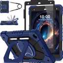 WESOROL Case for iPad 9th/8th/7th Generation 10.2 Inch iPad 9th Generation Case with Screen Protector Rotating Stand Pencil Holder Heavy Duty Shockproof Cover for 9th Gen iPad Case,Navy