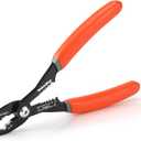 Valuemax 4-in-1 Wire Stripper Tool, Wire Stripper, Wire Crimper, Wire Crimping Tool, Multifunctional Electrician Pliers for Clamping, Stripping, Cutting, Crimping, 10-20 AWG
