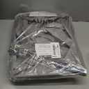 Chrislley 90L Rolling Laundry Basket Large Laundry Hamper with Wheels Collapsible Hamper Tall Storage Cart Foldable Clothes Organizer (Grey)