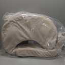 My Brest Friend Nursing Pillow - Deluxe - Enhanced Comfort w/Slipcover - Ergonomic Breastfeeding Pillow for Ultimate Support for Mom & Baby - Adjustable Pillow W/Handy Side Pocket, Soft Sand