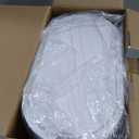 ELPHECO Automatic Motion Sensor Can - 2 Gallon Slimline for Bathroom, Bedroom, Kitchen, Office - White with Gold Trim