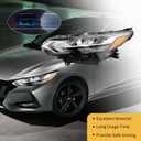LED Headlamp for 2020-2022 Nissan Sentra S/SV Assembly Right Passenger Side Assembly Replacement OE Style NI2502277