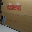 24x36 inch Gold Bathroom Mirror, Brushed Gold Metal Framed Rounded Rectangle Wall Mount Vanity Mirror, HD Tempered Glass, Aluminum Frame, Horizontal or Vertical Hanging, Modern Home Decor