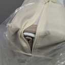 Taf Toys Foldable Soft Foam Baby Play Mat Waterproof Reversible Kids Play Mat for Floor Soft Foam Playmat Babies & Toddlers Extra Large 59.1"71" Double-Sided Mat with Fold-Up Sides - Off White