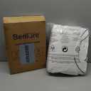 BEDLORE Twin Mattress Topper, Thick Pillow Top Pad for Back Pain Relief, Cooling Soft Mattress Cover with Deep Pockets 6-15 inch (White)