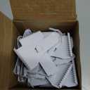 Ripeng 24 Pieces Brick Wall Clips and Hooks for Hanging Outdoors No Drill, Brick Hangers Fit 2-1/4 to 2-3/8 Inch Hooks to Hang Wall Decor, Pictures, Christmas Decorations Hangers (White)